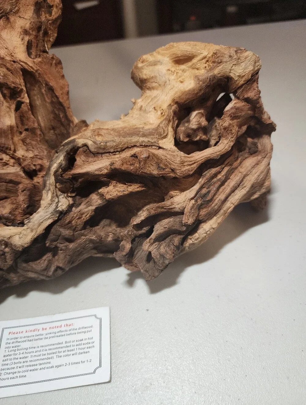 Majoywoo Natural Large Driftwood for Aquarium Decor Reptile Decor 10-15